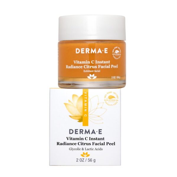 Derma E Vitamin C Instant Radiance Citrus Facial Peel 2Oz