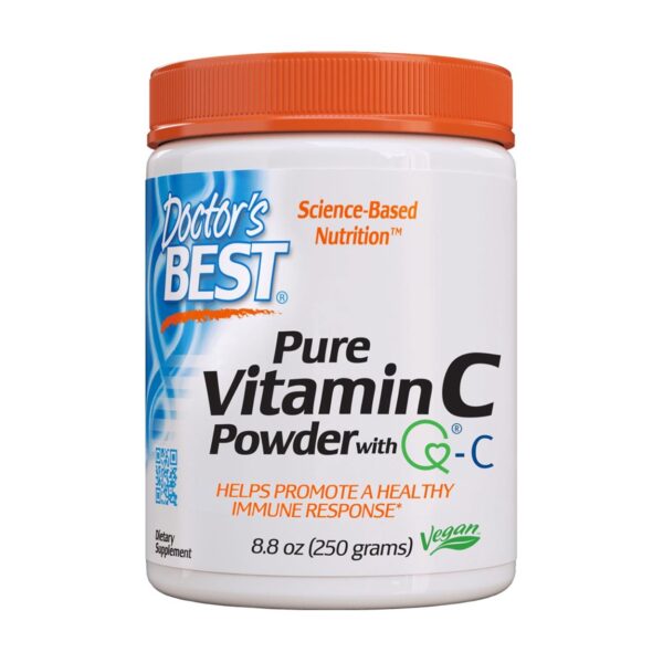 Doctor's Best Pure Vitamin C Powder With Q-C 8.8Oz