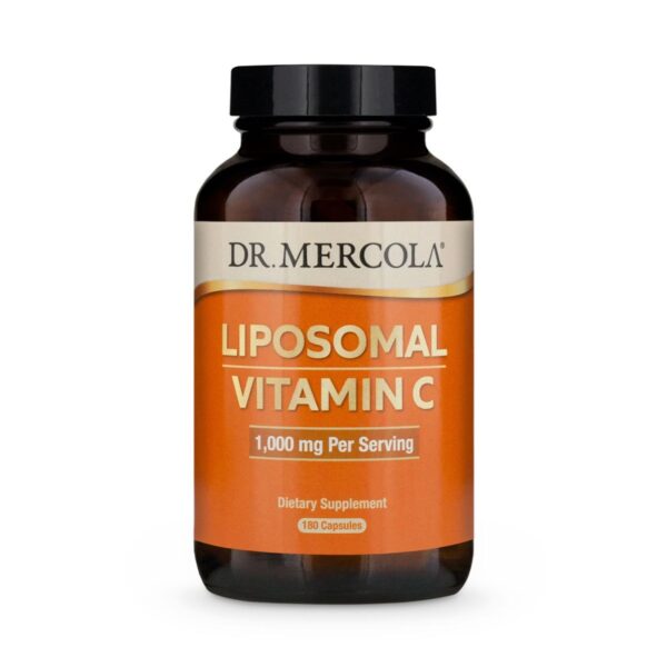 Dr. Mercola Liposomal Vitamin C 180 Capsules