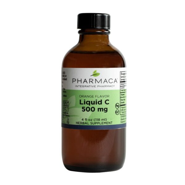 Pharmaca Liquid Vitamin C 500Mg - Orange 4Oz