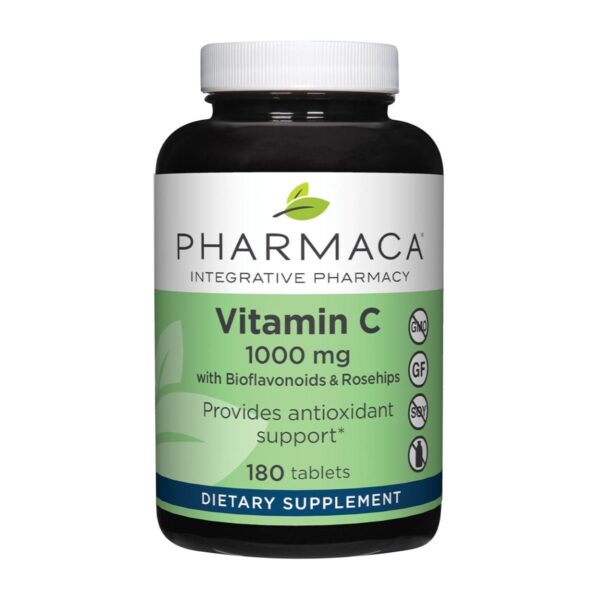 Pharmaca Vitamin C With Bioflavonoids 180 Tablets
