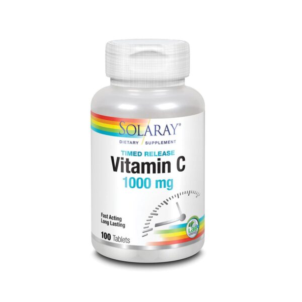 Solaray Vitamin C 1000Mg Tablite 100 Tablets