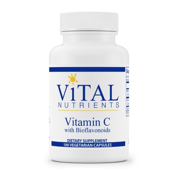 Vital Nutrients Vitamin C With Bioflavonoids 100 Vcaps